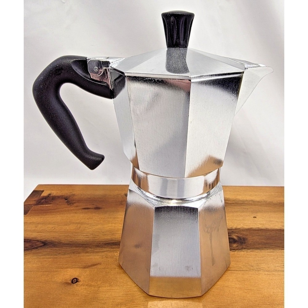 Bialetti Moka Express 6 Cup Stovetop Espresso Maker 275-06 Made In Italy NIB - Picture 4 of 12
